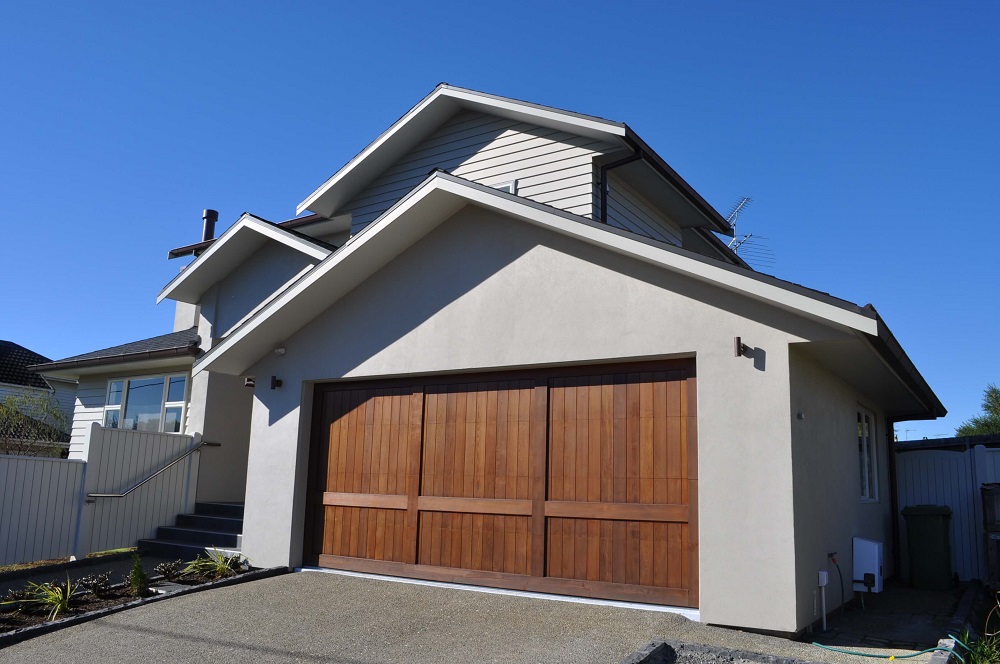 Custom Cedar TGV Batten Garage Door