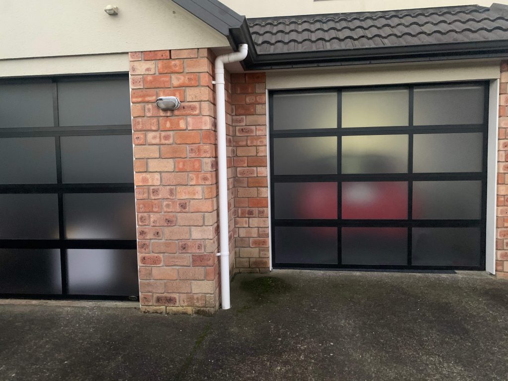 Acrylic Glass Garage Door