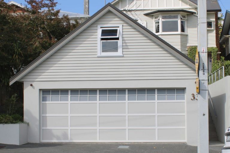 Ply and Batten Cedar Garage Door