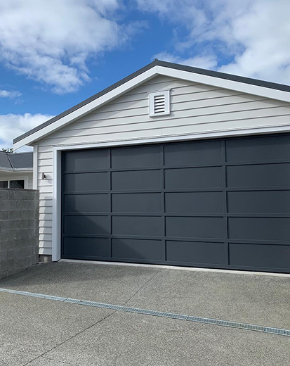 Modern garage doors by Prestige Doors NZ