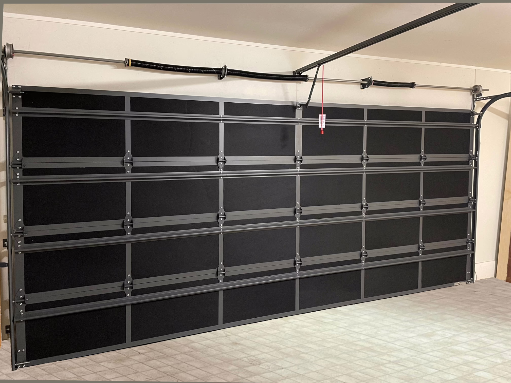 Colour Steel Sectional Garage Door New Zealand